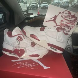 jordan retro 4 valentine size 8.5 woman or 7 men  $200