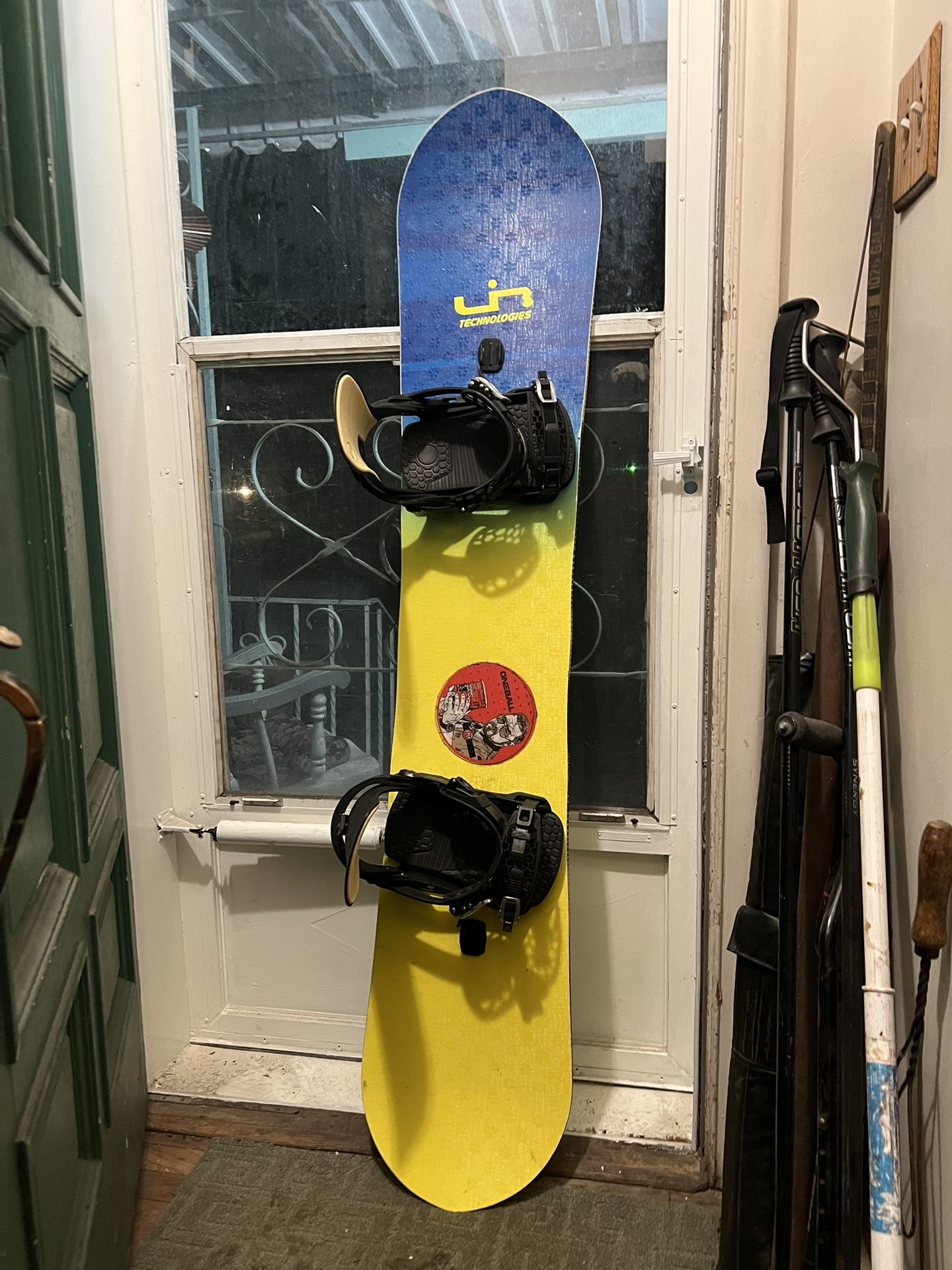 Lib Tech Skate Banana 162 Snowboard with Session XL Bindings