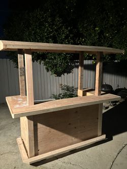 Patio Bar (choose Size And Color )