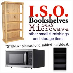 ISO Shelves, Microwave & Small Furnishings. 19026