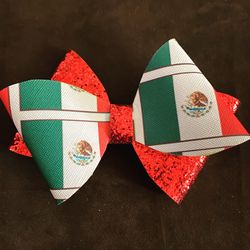 Mexican Flag Bow