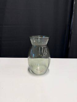 FLORAL Clear Glass Garden Jar Vase