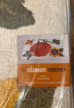 New Fall Bath Rug