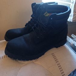 Black Construction Timberland Size 13 