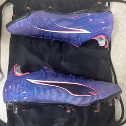 Puma Purple Carbon Fiber Soccer Cleats Ultra Ultimate