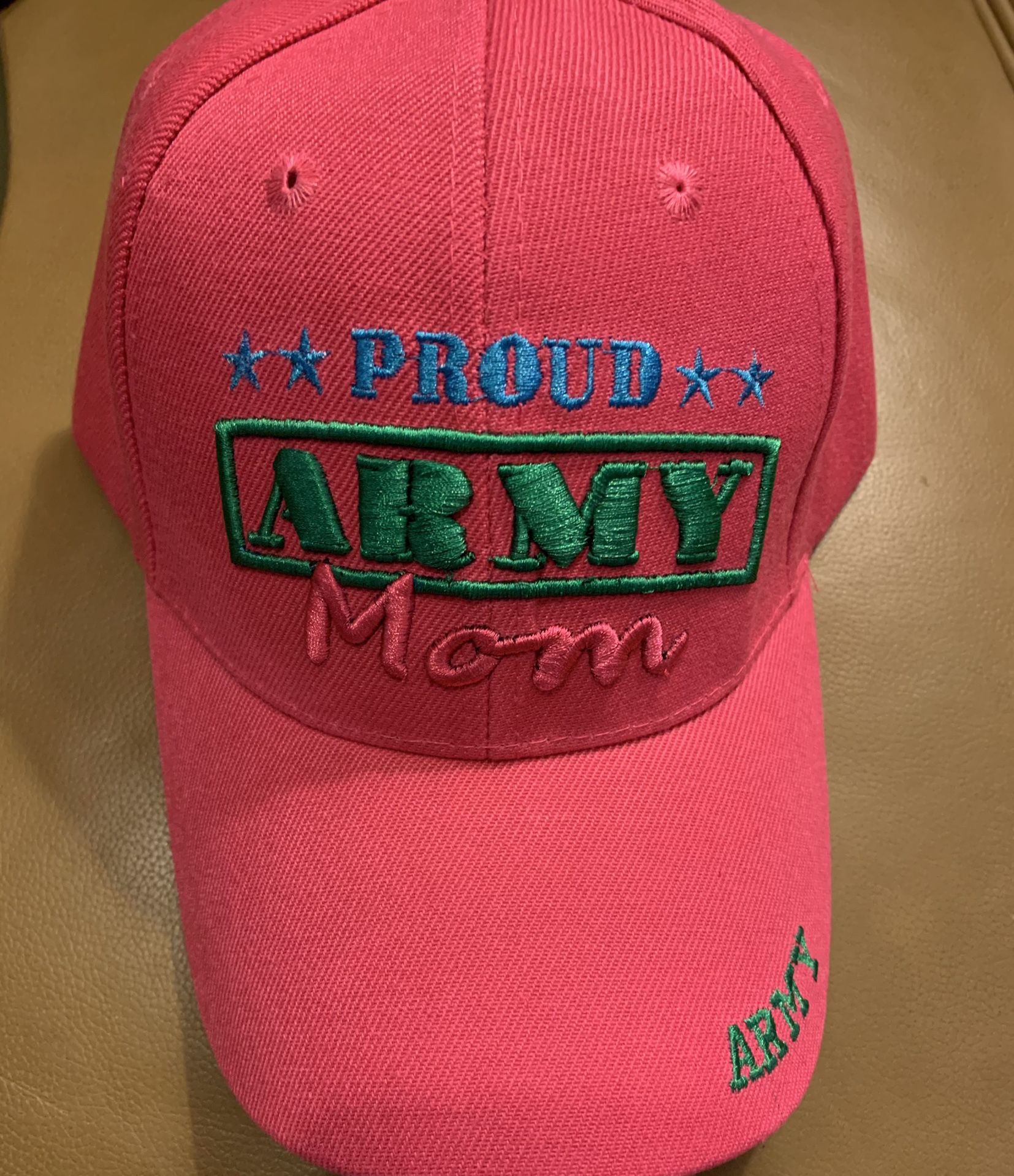 Proud Army Mom Cap.  Military veteran Hat