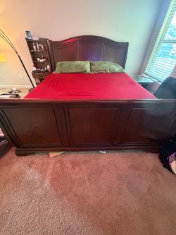 King Bed Frame & Matress
