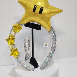 Super Mario Brothers Super Star Headband 