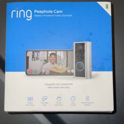 RING PEEPHOLE CAMe