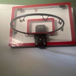 Led Basketball hoop with additional two balls
