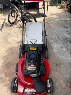 Lawnmower and Chainsaw