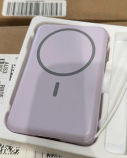 Magnetic Power Bank with Type-C Random color and design