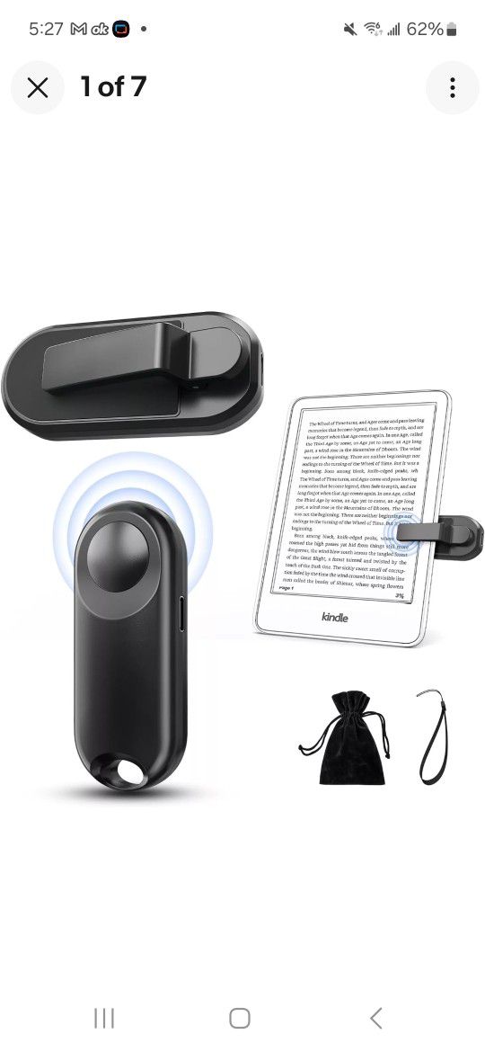 Remote Control Page Turner | for Kindle Paperwhite | Kindle Accessories | Rem