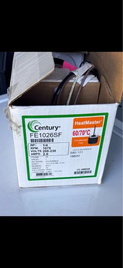 Century FE1026SF Condenser Fan Motor 1/4 HP