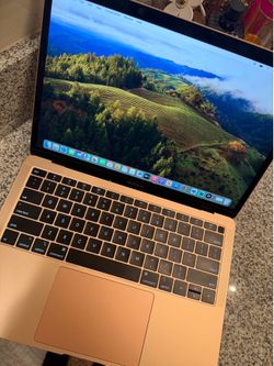 Rose gold MacBook Air
