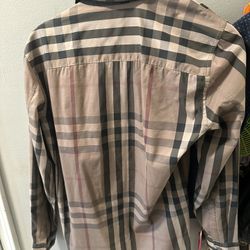 Men’s Burberry Dress Shirt Size S  