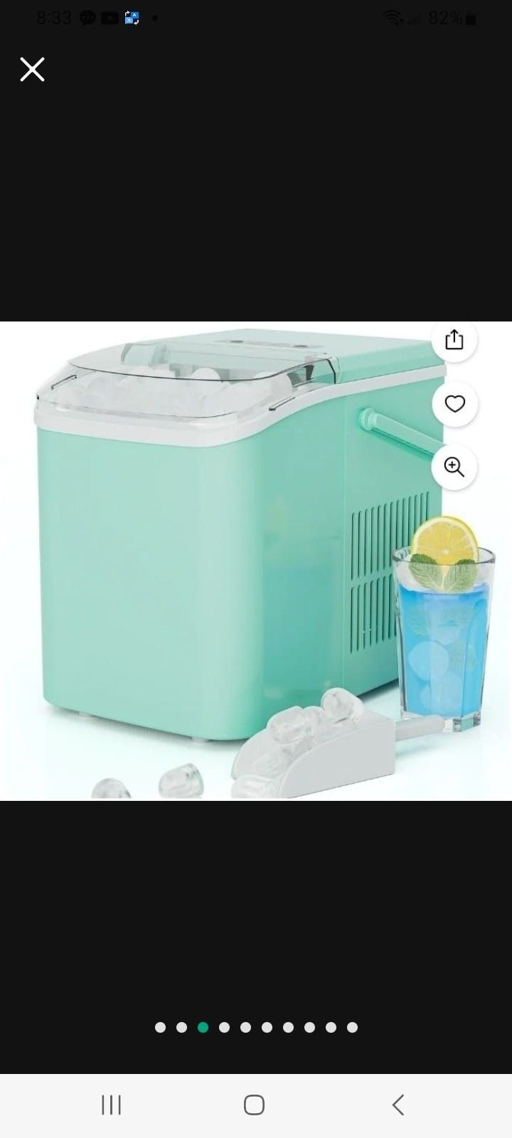 26 LBS ICE MAKER MACHINE