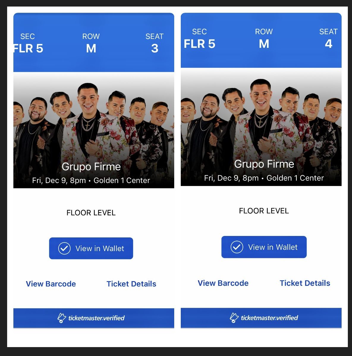Grupo Firme Tickets