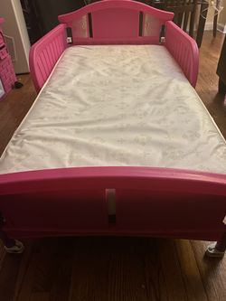 Pink Toddler Bed