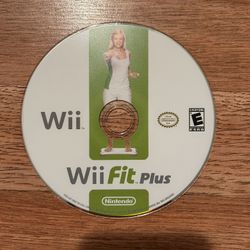 Nintendo Wii Fit Plus game