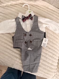 Baby tuxedo suit -new