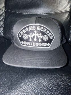 Chrome heart hat