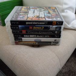 6 PS3 GAMES