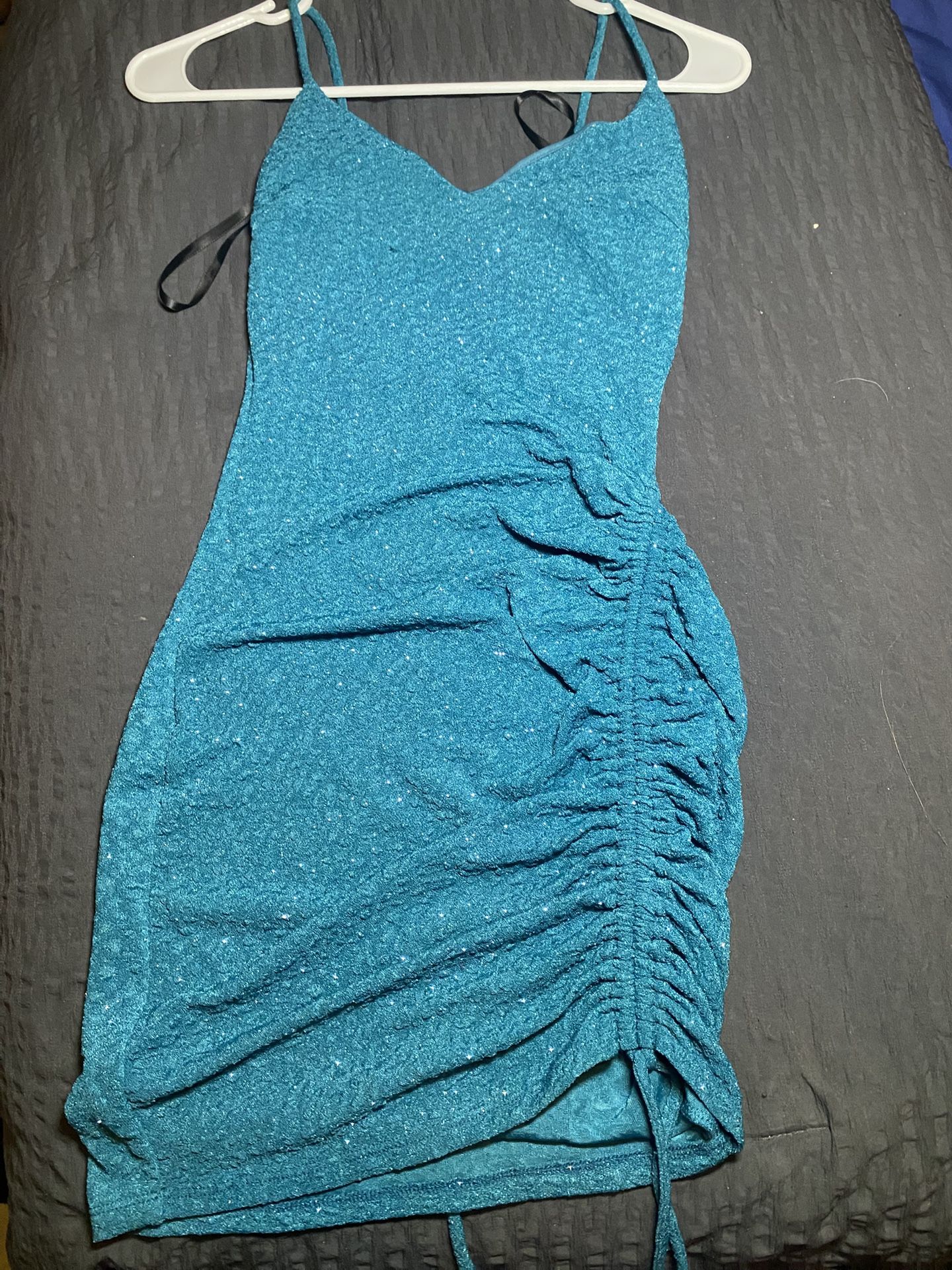 Sparkling Bluish Green Dress