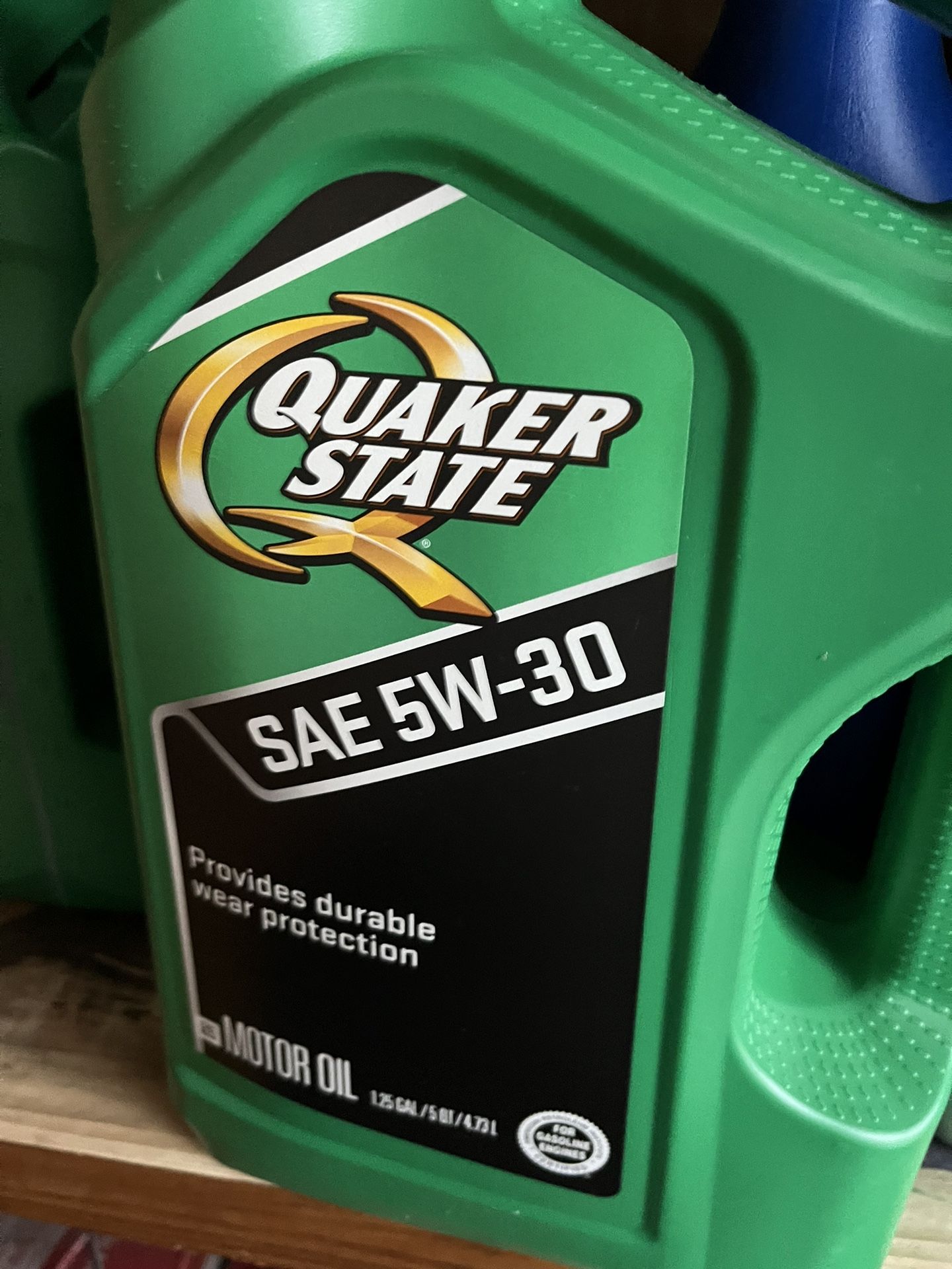 Quaker State 5W- 30W. / 5 Quart Jug 