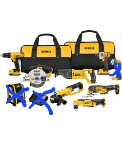 NEW DEWALT TOOL COMBO