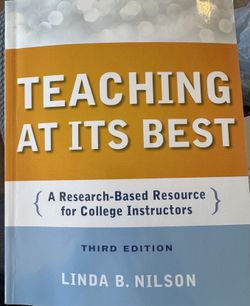 Book: Teaching At Its Best