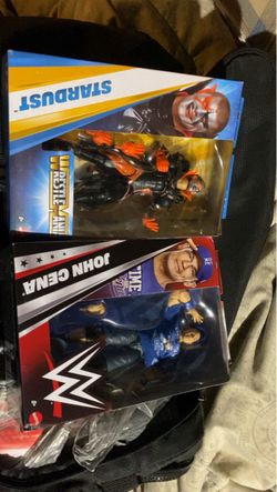 WWE Stardust & John Cena Action Figures