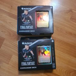 Magic The Gathering FINAL FANTASY Commander Deck - FINAL FANTASY VII Limit Break