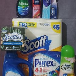 NASHVILLE, GA Lot Of 9 Purex Household Bundle 