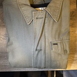 US NAVY Men’s A-2 DECK JACKET  | SZ: M | CLR: Olive