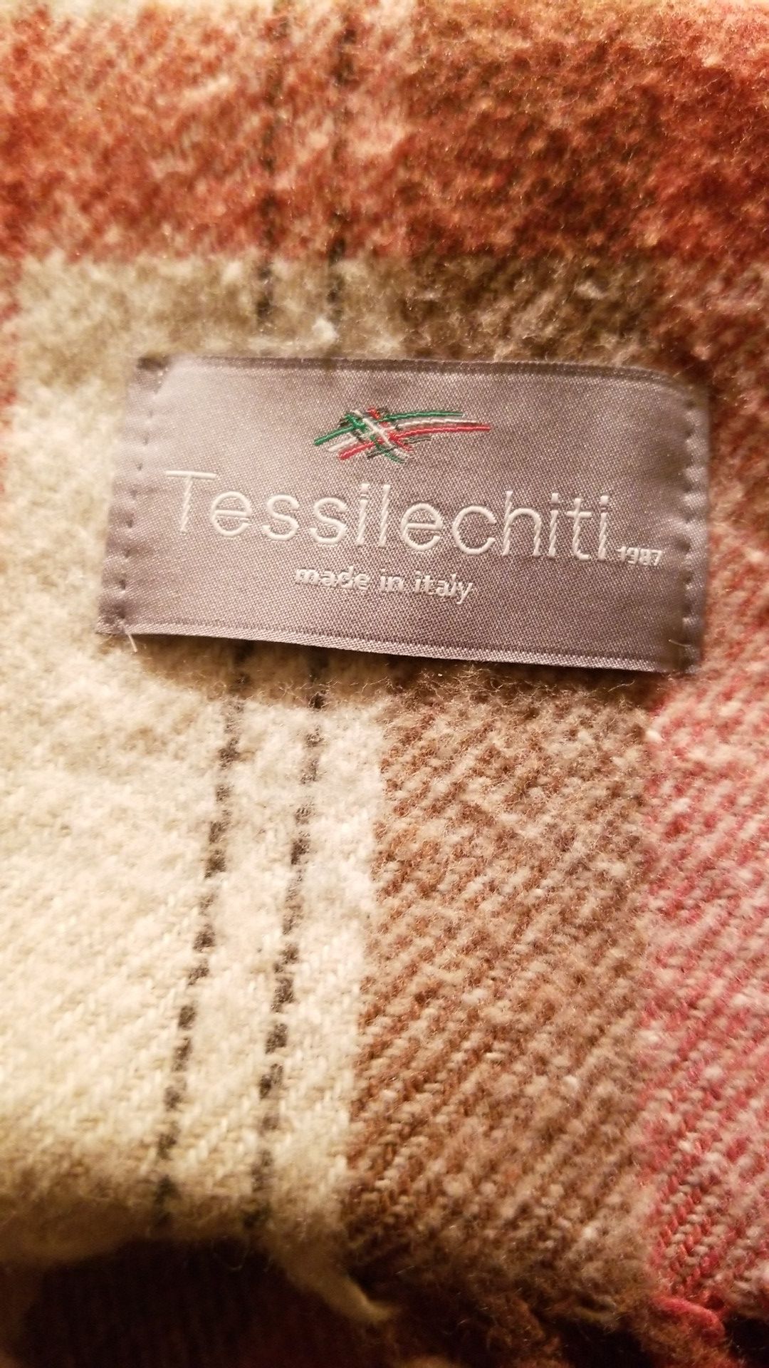 Tessilechiti throw blanket Plaid