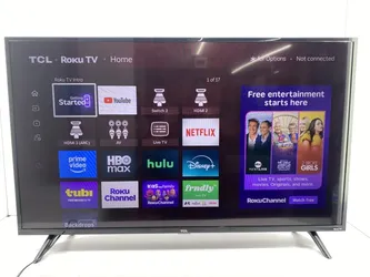 TCL 50" Roku LED TV w/Remote (WMP020239)