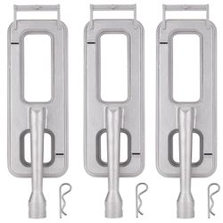 3 Pack Upgrade 304 Cast Stainless Steel Grill Burners replacement for Members Mark, Coyote,Bakers