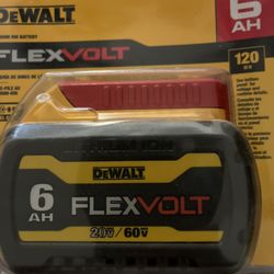 Dewalt 6ah Flex Volt