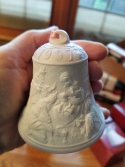Lladro Christmas Bell, 1997