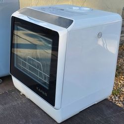 $185 KAPAS COMPACT PORTABLE COUNTERTOP DISHWASHER 