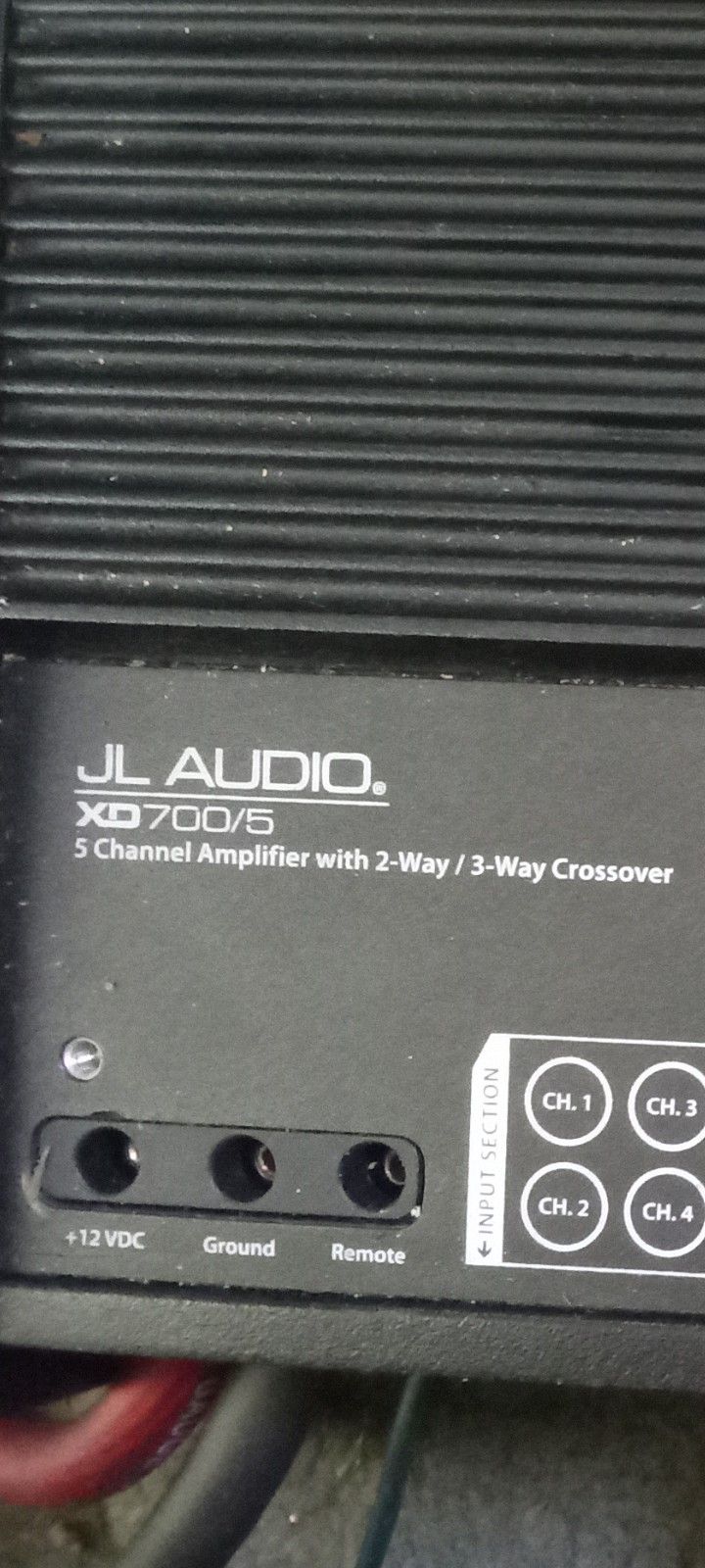 JL Audio Amplifier XD 700/5