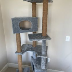 Free 76” Cat Climbing Tower