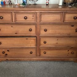 Heavy Wooden Dresser