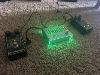 Guitar Pedals w/ Power Adapter + Cables (read desc.)