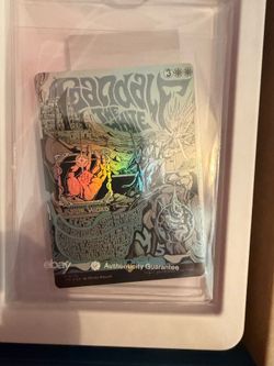 Gandalf the White Borderless Poster Foil MTG