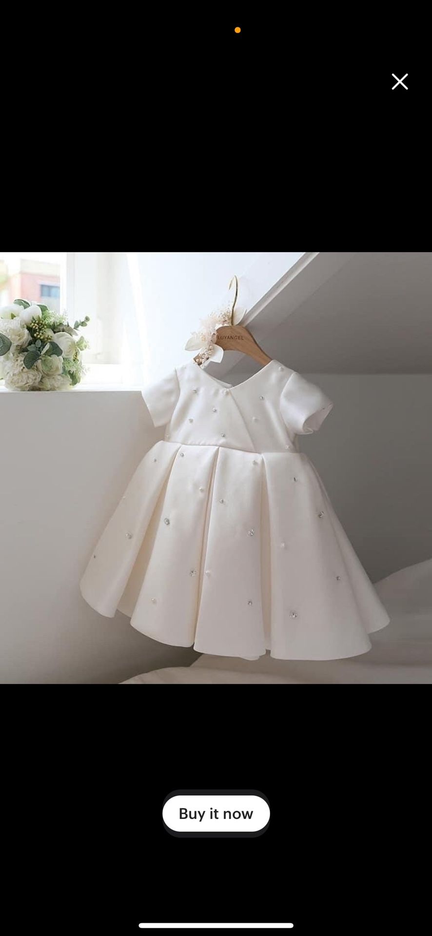 Baptism Dress/Vestido Para Bautizo
