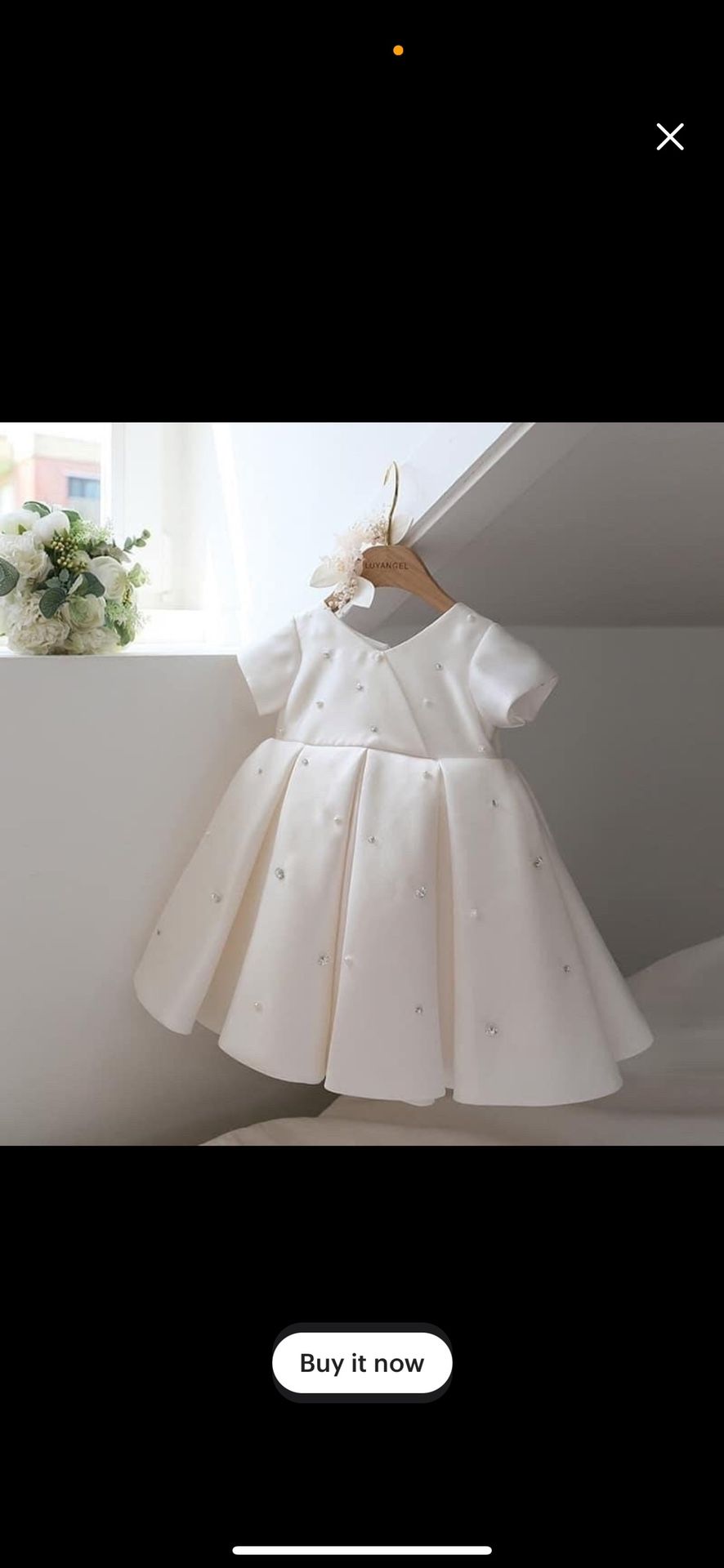 Baptism Dress/Vestido Para Bautizo 