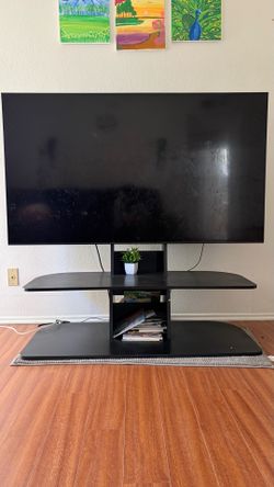 Samsung 65” 4K Smart TV + TV Stand – Great Condition – $275