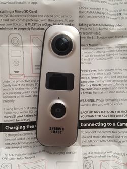 Cam 360º sharper image